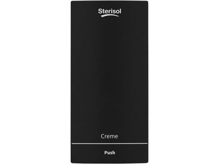 Sterisol Dispenser Ecoline Slim Hudkräm 375ml svart - Lyreco - Städ och hygien - Tvål och hygien - Hygiensystem - Sterisol