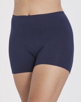 Bokserialushousut Organic Cotton Shorty Tummansininen-60-Miss Mary