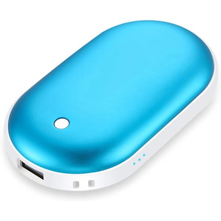 Latautuvat kädenlämmittimet, sähköinen kädenlämmitin 4000mAh Powerbank, uudelleenkäytettävät kädenlämmittimet, kannettava USB-kädenlämmitin