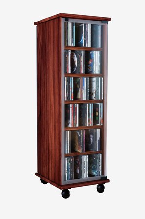 VCM - Cd/DVD-torn Valenza för 150 Cd's - Brun - Hyllor & förvaring - Från Homeroom