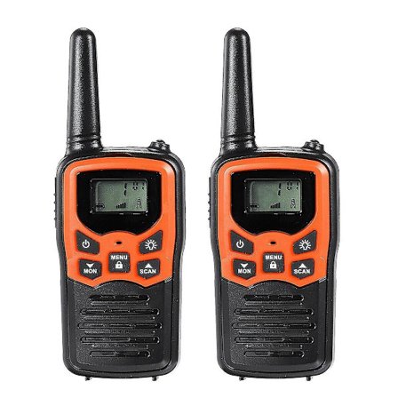 2 kpl Kannettava radiopuhelin 22 kanavaa Sarja 10 km Uhf 400-470 Mhz Dual Band Pitkän kantaman Commun-WELLNGS