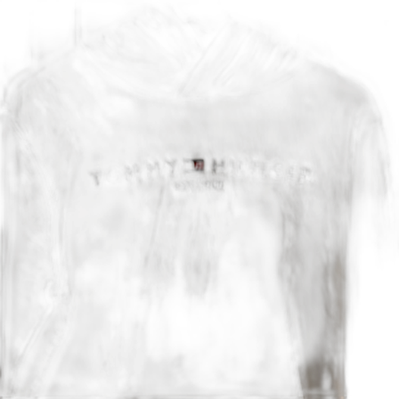 Vit hoodie från Tommy Hilfiger