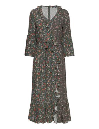 Annifrida Delphine Wrap Dress Dresses Wrap Dresses Multi/mönstrad French Connection