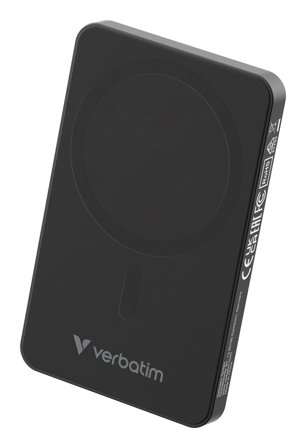 Verbatim Charge ́n ́ Go Power Bank Mag Wireless 5000mAh Black