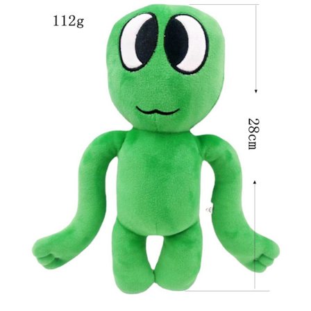 Roblox Rainbow Friends Rainbow Pals bamse leketøy dukke