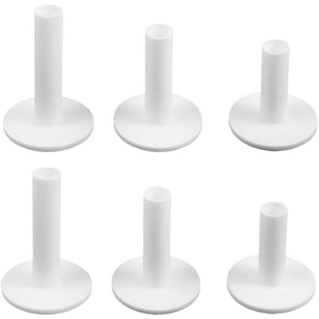 Golf-harjoitustiit, 6 kpl, magneettitiit ja kumitiit ajoharjoittelualueille ja harjoitusmatoille