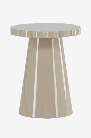 Venture Home - Krull sidobord - Beige - Avlastningsbord & sidobord - Från Homeroom