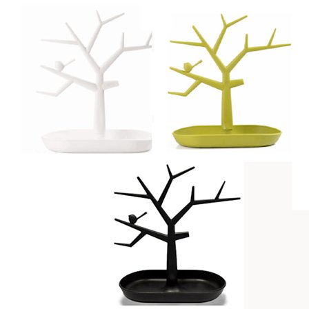 Elegant Smyckesträd Smyckesställ (Olika Färger)