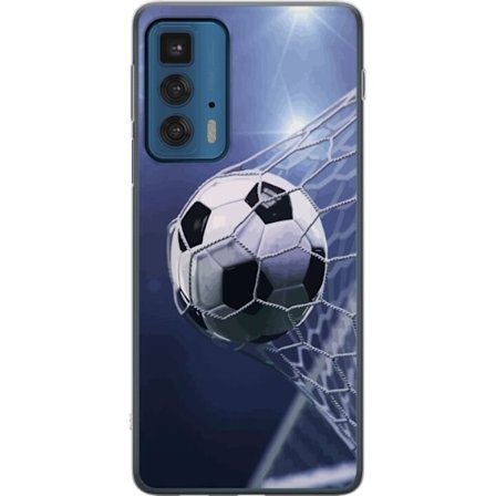 Kompatibelt Mobilskal till Motorola Motorola Edge 20 Pro Fotboll Fart Nät Boll Sport Match