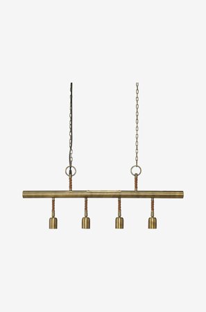 PR Home - Taklampe Nora 4-l 82,5 cm - Messing - Takpendler - Fra Homeroom