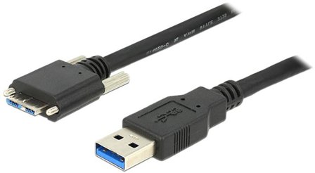 Delock USB-kabel - Micro-USB Type B til USB-type A - 2 m