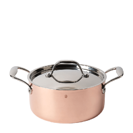 GRANBERG Gryta med lock PRIMO 3 L Kök & matlagning Brun ONESIZE