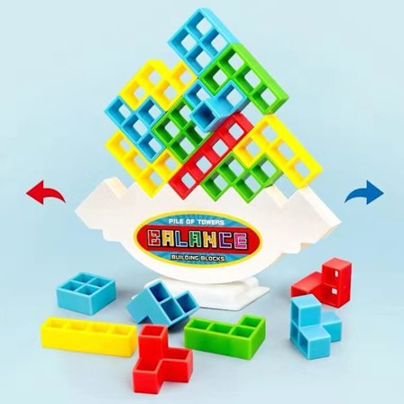 Tetris-pinoamispalikat Balance Puzzle Board -opetuslelut