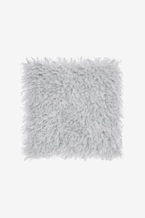 Skinnwille - Kudde Wooly - Grå - Prydnadskuddar & kuddfodral - 45X45 - Från Homeroom