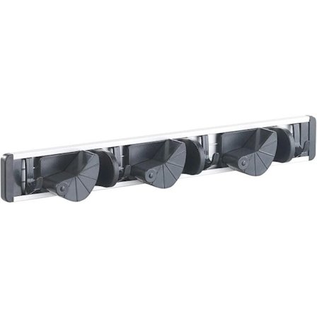 Kvast- och mopphållare, multifunktionshängare för hem, kök, trädgård och garage