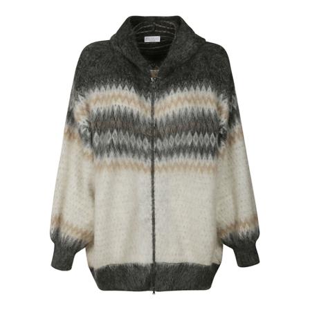 Brunello Cucinelli Cardigans Grå, Dame