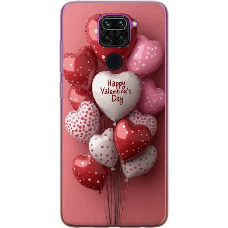 Kompatibelt Mobildeksel til Xiaomi Xiaomi Redmi Note 9 Valentinsballonger