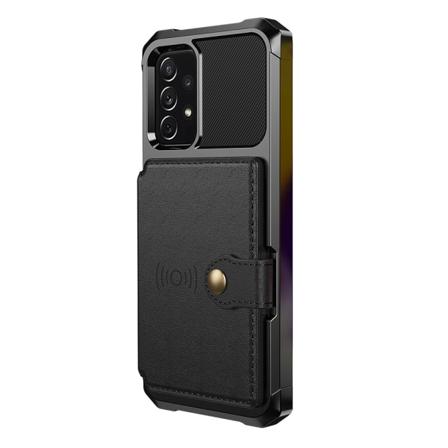Skal Kortfack - Samsung Galaxy A23 5G Svart