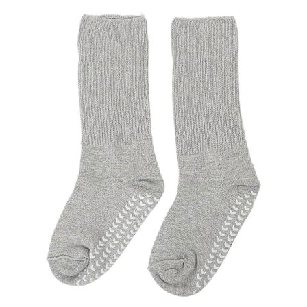 Erittäin leveät sukat paksuille jaloille, joissa on liukuesteet, löysä istuvuus, ei purista, erittäin joustavat sukat miehille W