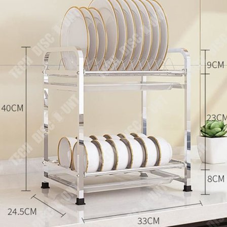 Köksavskiljare - TD - Dubbel lager - Rostfritt stål - Antimögel - Nutida