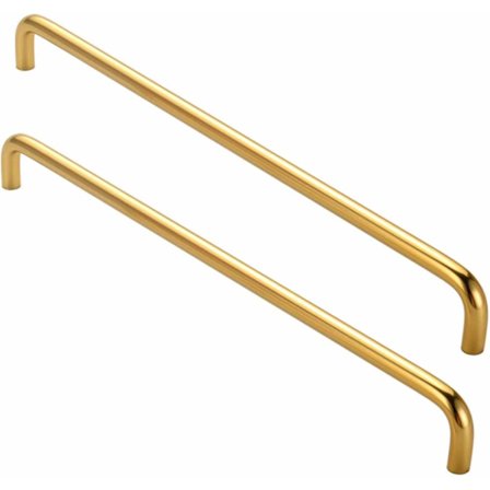 2 stk. dørhåndtak, møbelhåndtak, vintage dørhåndtak kjøkkenskaphåndtak møbelhåndtak skuffer, (hull avstand 320mm, gull)