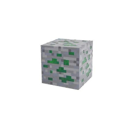 Grønn hjemmelaget lampe kreativ kube nattlys batteri leketøy gave