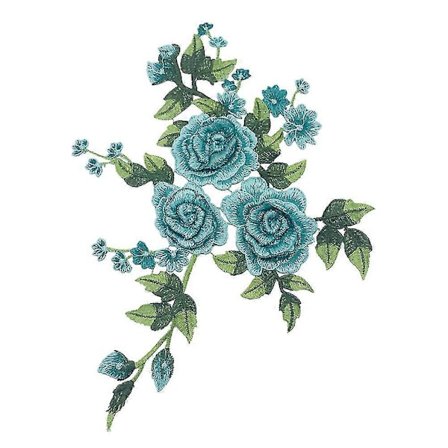 Vesiliukoiset kolmiulotteiset kukat vaatteet kangastahna Cheongsam koristelulaastari ompelulaastarit vaatetustarvikkeet laastari applikoinnit farkut 