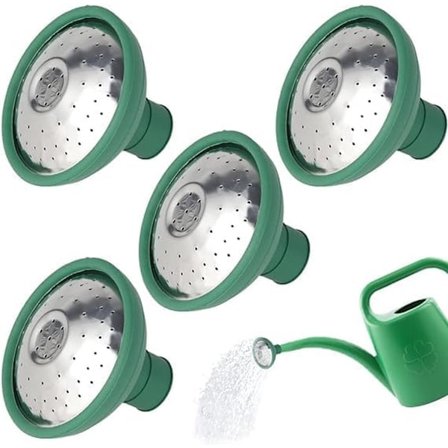 Sprayhoved - 4 stk. - Brusehoved - Løst brusehoved - Brusehoved til vandkande - Løs bruser