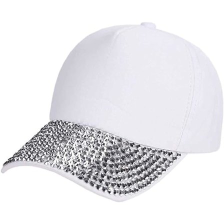 Pappa Rhinestone Studded Baseball Cap Trucker Hat Justerbar Str
