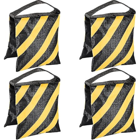 4-pak Fotograferingssandposer Heavy Duty Sandposer Tomme Vægtposer Til Lysstativer