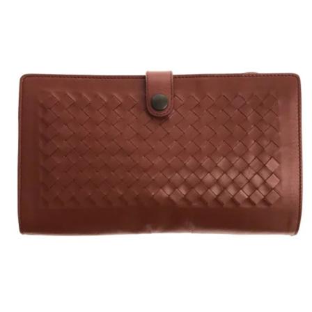 Bottega Veneta Vintage, Pre-owned Leather pouches Bruin, Dames, Maat:ONE Size