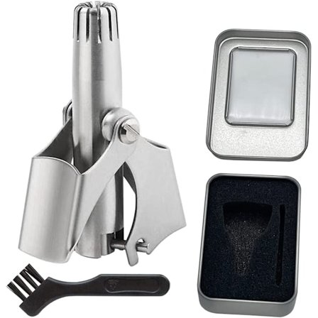 Nenä- ja korvatrimmeri (35*5mm), ruostumattomasta teräksestä valmistettu nenäkarvatrimmeri