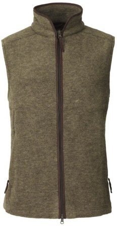 Laksen Isla Vest Fleece Wool Olive