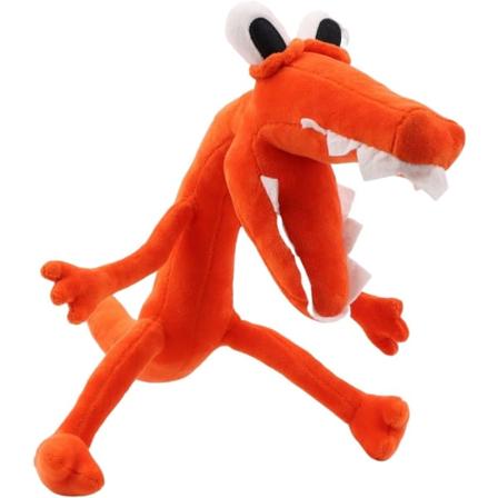 1 st 30cm plysch, från Rainbow Friends Plyschleksaker för fans och vänner Vackert stoppade djurplyschdockor (orange)