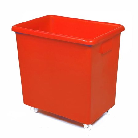 Bottle skip, 660x650x460 mm, 135 L, red