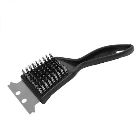 【PP】 8-tommers grillbørste med ståltråd til udendørs camping og rejser