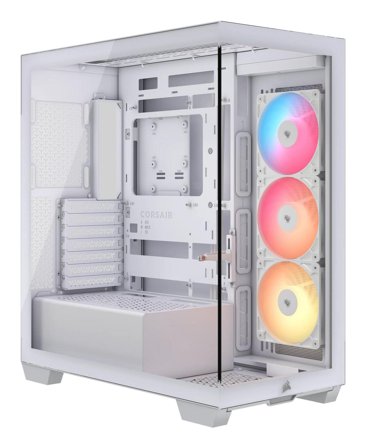 Corsair 3500X RS-R ARGB Mid-Tower PC Case, White