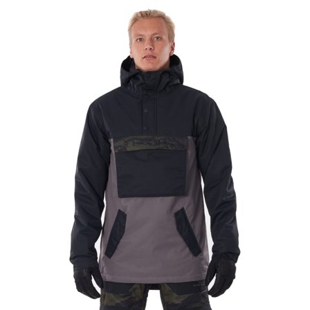 Rip Curl Unisex Primative Snow Jacket Unisex unlined ski jackets Black XL