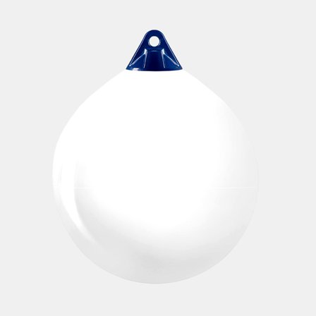 Kuglefender Castro A-6HD, Ø85 cm, hvid