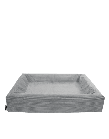 BiaBed - Biabedovertrekk Ribbe grå nr. 6 - 80 x 100 cm - Hund - Hundesenger & puter - Hundemadrasser & hundesenger - ZOO.no