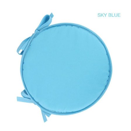 30/38cm Mjuk Rund Stol Sittdyna Stolsdynor Med Remmar Knyt Fast