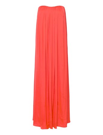 Begonia Bandeau Dress Coral Twist & Tango