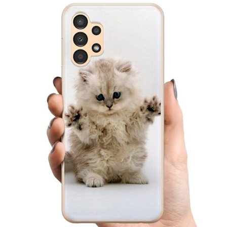 Yhteensopiva Puhelinkuori Samsung Galaxy A13 Kissa