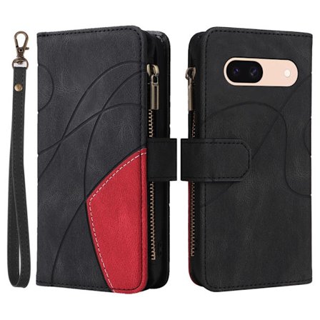 KS Lommebok-deksel til Pixel 8a - Svart