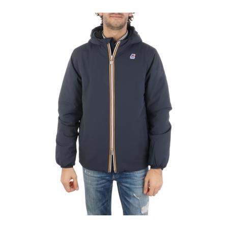 K-Way, Coats Blauw, Heren, Maat:XL