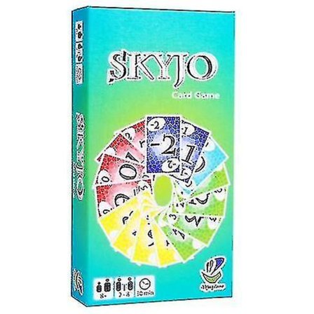 Skyjo Action Kortspel För Vuxna Och Barn, Roliga Brädspel Kortspel För Kul, Underhållande, Leksaker Presenter Till Barn