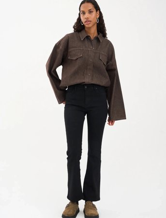 IVY Copenhagen Ivy-Johanna Kick Flare Jeans Wash C - Black - 30 x 30