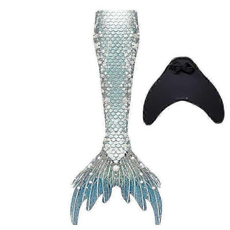 Mermaid-pyrstöt uimiseen lapsille ja aikuisille Monofin-WELLNGS:in kanssa