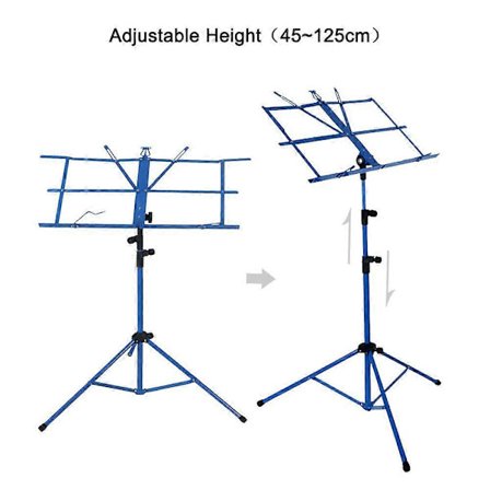 Let Nodestativ Metalholder Sammenklappelig med Vandtæt Taske