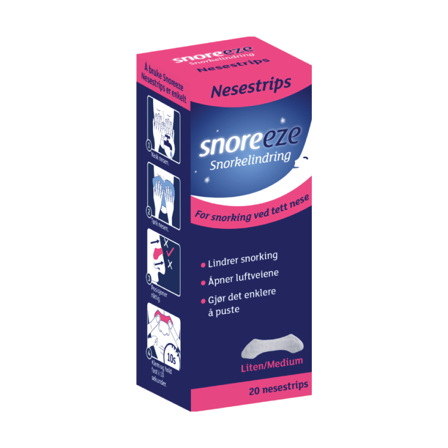 Snoreeze Nesestrips, 20 stk.